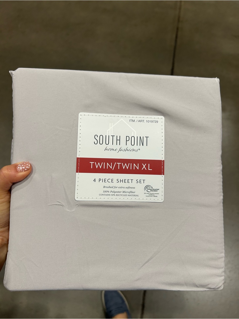NWT South Point Twin/Twin XL 4-Piece Sheet Set